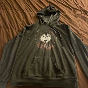 Dark grey Empyre hoodie